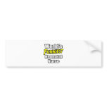 World's Funniest Neonatal Nurse bumper stickers