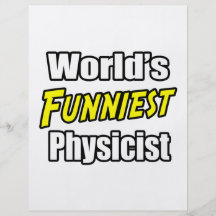 World's Funniest Physicist Personalised Flyer