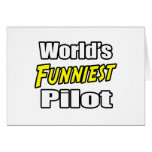 World's Funniest Pilot Greeting Cards