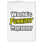 World's Funniest Programmer cards