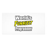 World's Funniest Programmer photo cards