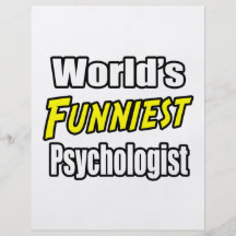 World's Funniest Psychologist Flyers