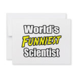 World's Funniest Scientist invitations
