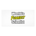 World's Funniest Scientist photo cards