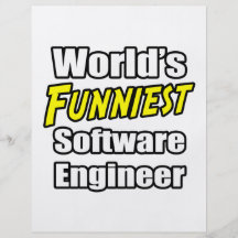 World's Funniest Software Engineer Flyer