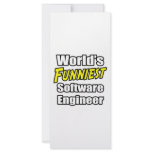 World's Funniest Software Engineer rack cards