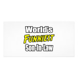 World's Funniest Son-In-Law photo cards