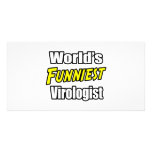 World's Funniest Virologist photo cards