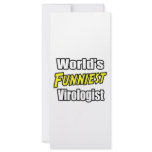 World's Funniest Virologist rack cards