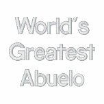World's Greatest Abuelo embroidered shirts