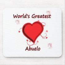 World's Greatest abuelo Mousepads