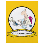 WORLDS GREATEST ACCOUNTANT MEN CARTOON flyers