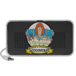 WORLDS GREATEST ACCOUNTANT MEN CARTOON TRAVEL SPEAKER