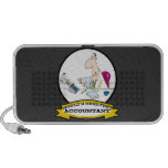 WORLDS GREATEST ACCOUNTANT MEN CARTOON SPEAKERS