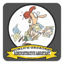 WORLDS GREATEST ADMINISTRATIVE ASSISTANT WOMEN STICKER
