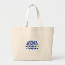 World's Greatest Aerospace Engineer Tote Bag
