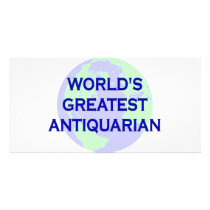 World's Greatest Antiquarian Photo Card Template