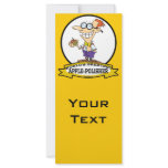 WORLDS GREATEST APPLE POLISHER CARTOON rack cards