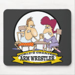 WORLDS GREATEST ARM WRESTLER MARRIED COUPLE CARTOO MOUSE MATS