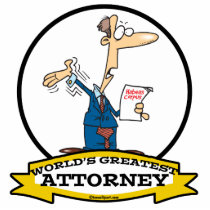 WORLDS GREATEST ATTORNEY MEN CARTOON PHOTO SCULPTURES
