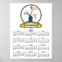 WORLDS GREATEST ATTORNEY MEN CARTOON POSTERS