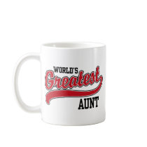 World's Greatest Aunt Coffee Mugs