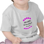 World's Greatest Aunt (pink) t-shirts