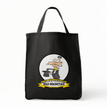 WORLDS GREATEST BAD MAGICIAN CARTOON BAGS