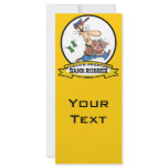 WORLDS GREATEST BANK ROBBER MEN CARTOON rack cards
