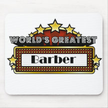 World's Greatest Barber Mouse Mat