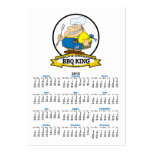 WORLDS GREATEST BBQ KING MEN CARTOON business cards