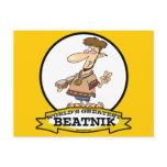 WORLDS GREATEST BEATNIK MEN CARTOON POSTCARDS