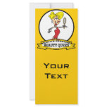 WORLDS GREATEST BEAUTY QUEEN CARTOON rack cards