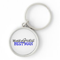 Worlds Greatest Best Man Keychains