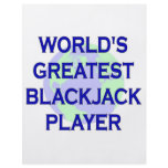 World's Greatest Blackjack Player flyers
