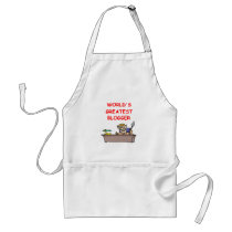 world's greatest blogger aprons
