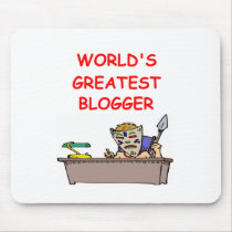world's greatest blogger mousepads