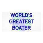 World's Greatest Boater photo cards