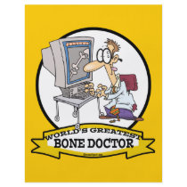 WORLDS GREATEST BONE DOCTOR MEN CARTOON FLYERS