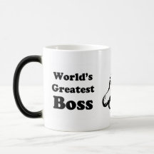 World's Greatest Boss (at Nosy Snooping) Coffee Mugs