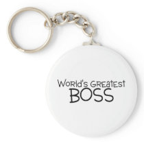 Worlds Greatest Boss Key Chain