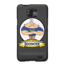 WORLDS GREATEST BOUNCER MEN CARTOON SAMSUNG GALAXY COVERS