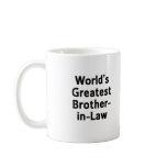 World's Greatest Brother-in-Law Mug