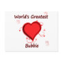 World's Greatest Bubbie Postcard