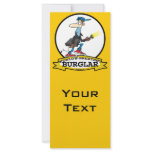 WORLDS GREATEST BURGLAR MEN CARTOON rack cards