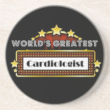 World's Greatest Cardiologist Drink Coasters