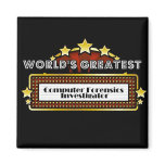 World's Greatest Computer Forensics Investigator magnets