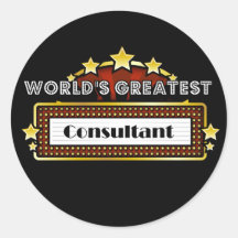 World's Greatest Consultant Sticker