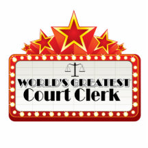 World's Greatest Court Clerk Photo Sculpture