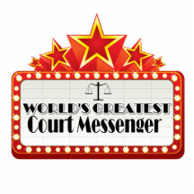World's Greatest Court Messenger Cut Out